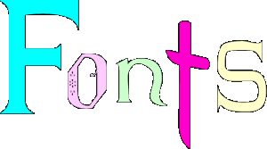 Fonts.
